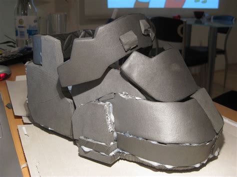 Halo 4 Master Chief Foam Build Wip With Templates
