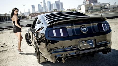 1920x1080 1920x1080 ford girl mustang carbon coolwallpapers me