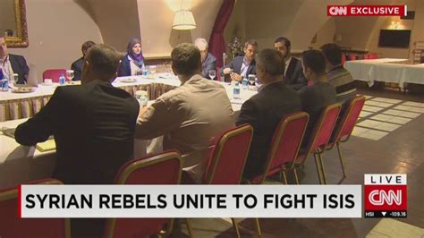 syrian rebel groups unite to fight isis cnn