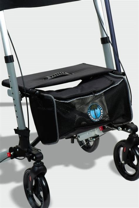 Upright Rollator Rollator Walker With Seat And Forearm Supports