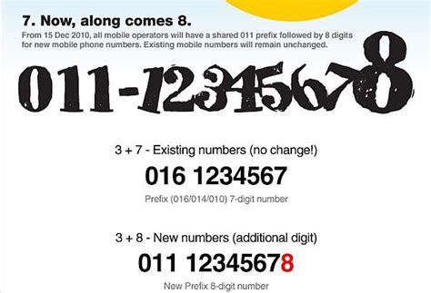 Mcmc Introduces 011 Universal Prefix With 8 Digit Mobile Number Digi