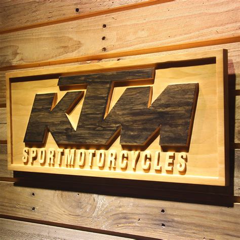 KTM Wooden Sign | SafeSpecial