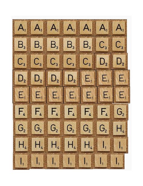What A Beautiful Mess Faux Scrabble Letters Tutorial