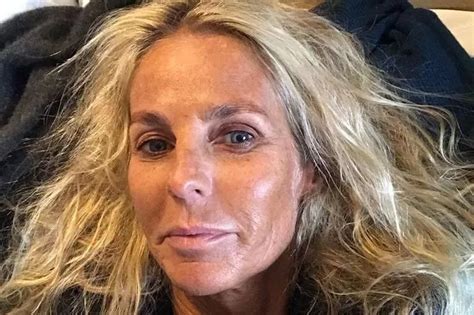 Ulrika Jonsson Strips Completely Naked To Sunbathe In The Garden In