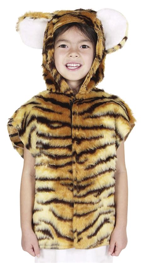 Tiger Tabard Fancy Dress Animals Tiger Costume Animal Costumes