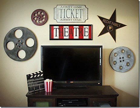 Adorable movie inspired wall decor ideas. 29 best Movie themed room images on Pinterest | Movie ...