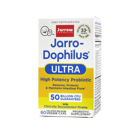 Jarrow Formulas Jarro Dophilus Ultra Probiotic Supplement