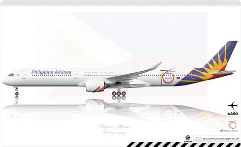 Artstation Philippine Airlines Airbus A350 Xwb Livery Concept