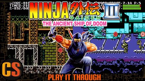 Ninja Gaiden 3 Snes Play It Through Youtube