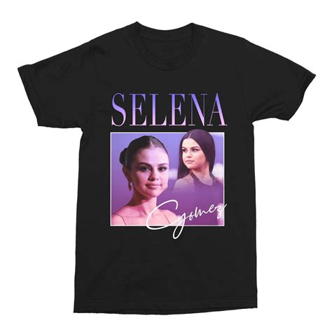 Selena Gomez Vintage T Shirt Online Fashion Shopping