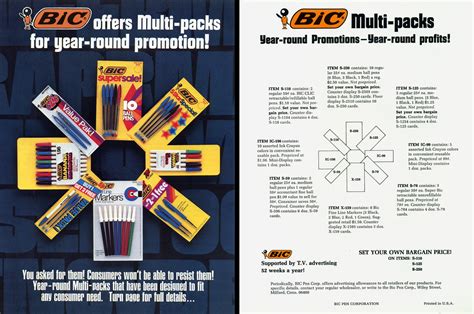 Bic Mulit Pack Banana Clic Pens Trade Ad 1970s Or Flickr