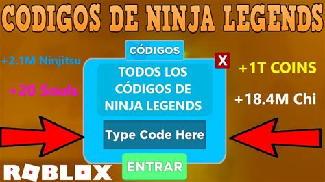 Todos Los Codigos De Ninja Legends Roblox Youtube