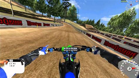 mx simulator amateur virtual lap around southwick motocross track youtube
