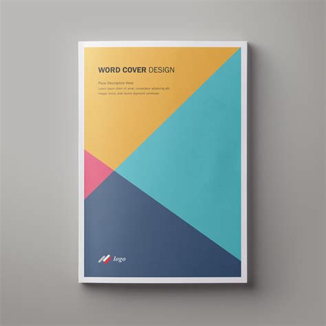 48 How To Design A Book Cover In Microsoft Word Colorful Mockup Templates