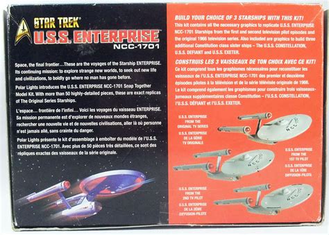 Star Trek The Original Series Polar Lights U S S Enterprise Ncc 1701 Model Kit