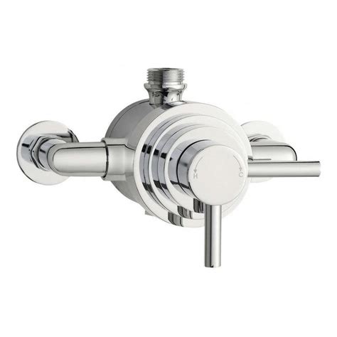 Why installing a hot water mixing valve is a good idea. Hudson Reed Tec Dual Exposed Thermostatic Shower Valve ...