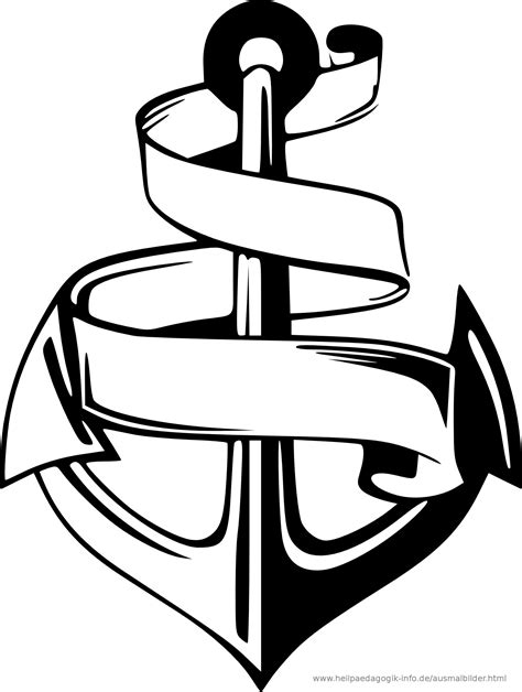 Kostenlose malvorlage piraten schiffsanker zum ausmalen. Top 20 Ausmalbilder Anker - Beste Wohnkultur, Bastelideen, Coloring und Frisur-Inspiration