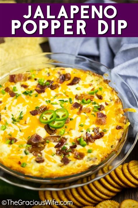 Jalapeno Popper Dip Is A Creamy Cheesy Dip With Spicy Jalapenos And