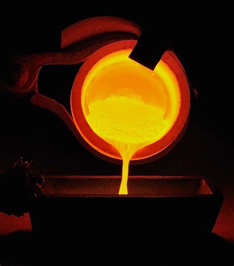 Pouring Molten Gold Stand In Faith