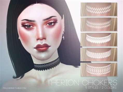 Pralinesims Therion Chokers