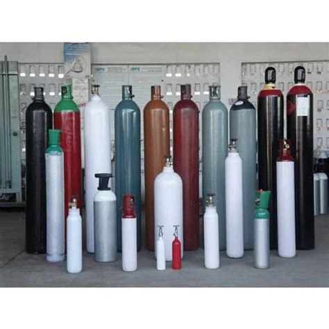 High Purity Gases Cylinder High Pressure Cylinder Compressed Gas