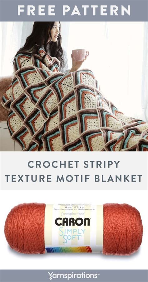 Free Crochet Pattern Using Caron Simply Soft Yarns Free Crochet Stripy