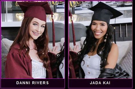 Graduation Daughter Bangers Danni Rivers And Jada Kai HD Untouched