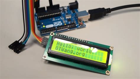 Arduino 使用 1602 Iic（i2c） Lcd 點陣液晶模組 G T Wang
