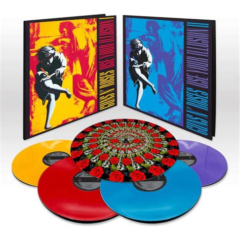 Guns N Roses Use Your Illusion I Ii 4lp Remastered Deluxe Edition