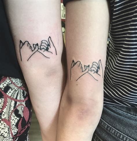 Friendship Tattoo Ideas Thick Thin Infinity Symbol Friend Tattoos