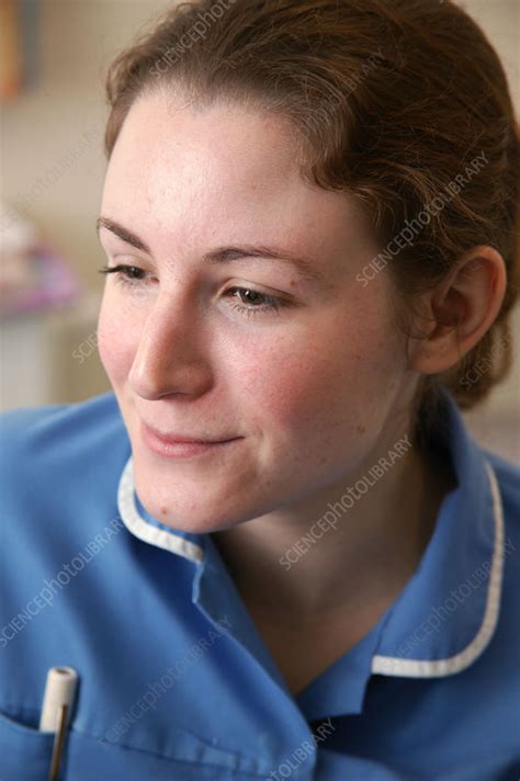 Portrait Of Nurse Stock Image C0464834 Science Photo Library