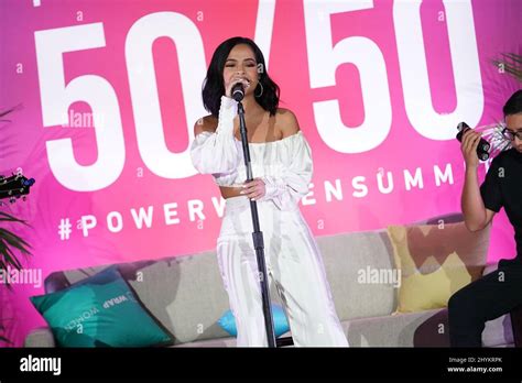 becky g on stage at thewrap s power of women summit at fairmont miramar hotel on october 25