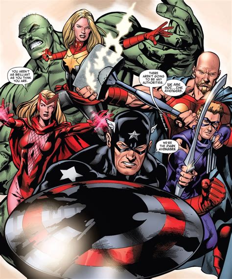 Dark Avengers Earth 616 Marvel Comics Database