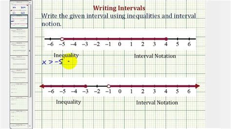 Learn about interval notation with free interactive flashcards. Intervals: Given the Graph of an Interval, State as an ...