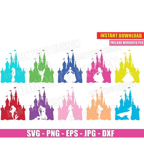 Download Pin en Disney Princess SVG Files