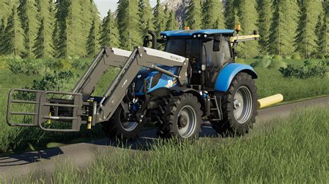 New Holland T6 Series V12 Fs19 Mods Farming Simulator