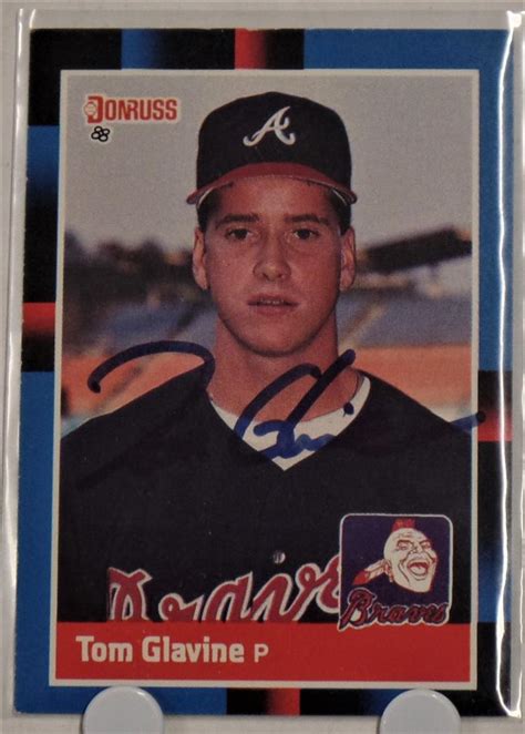 Recently added card # oldest newest highest srp highest price lowest price biggest discount highest percent off print run least in stock most in stock ending soonest. Sold Price: Tom Glavine Autographed "Rookie Card" Collectible Baseball Card - 1998 Donruss ...