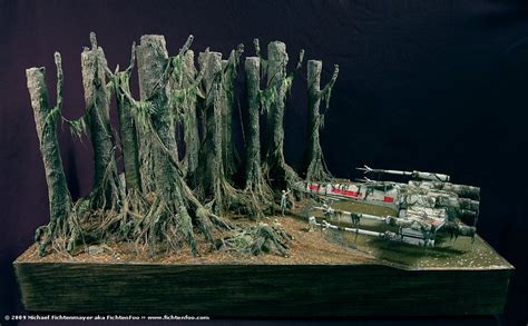 Fichtenfoo Blog Archive Completed Dagobah Diorama