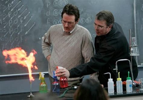 Walter White Getting His First Chemistry Lesson Breaking Bad Seasons