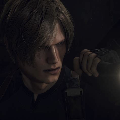 Leon Kennedy Resident Evil 4 Remake Icon Screenshot Y2k Icons Resident Evil Leon Leon Scott