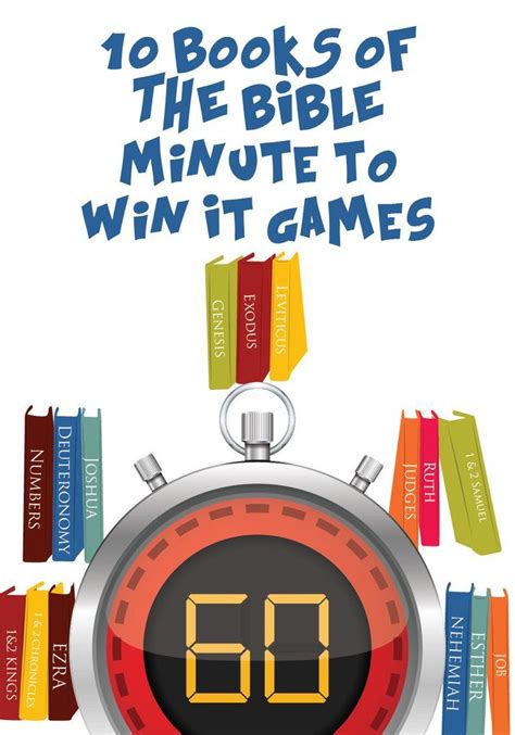 Books Of The Bible Minute To Win It Games Childrens Ministry Deals