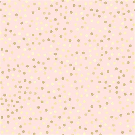 Blush Pink And Gold Polka Dots Photographic Print By Newburyboutique