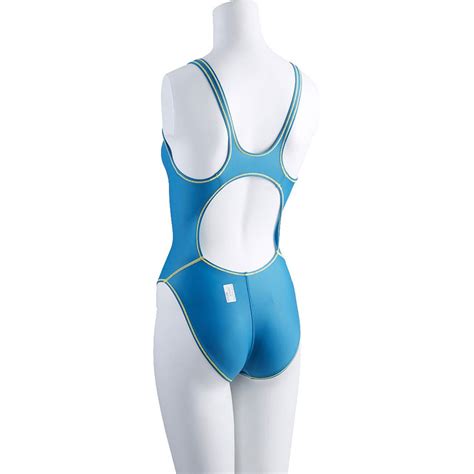 Asics Swimwear Regular Asl101 Spurtex Fina D Turquoise 53 Japan Size