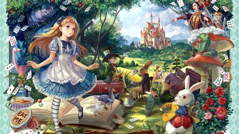 Alice In Wonderland Computer Wallpapers Wallpaper Cave