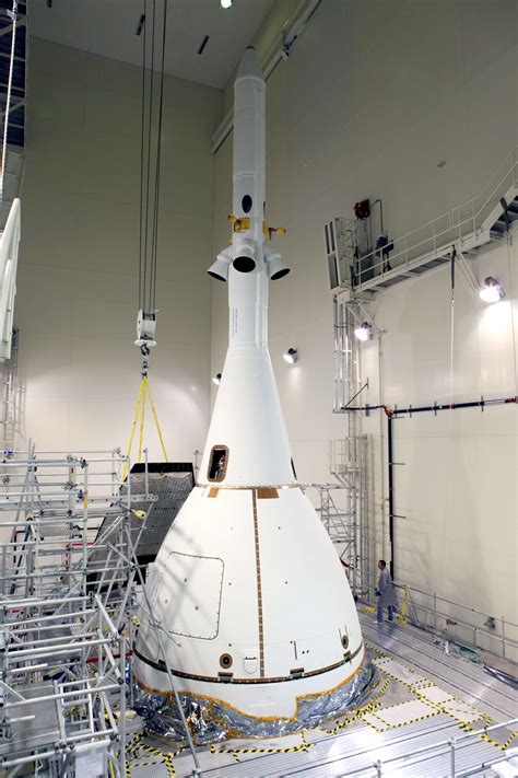 Assembly Complete For Nasas Maiden Orion Spacecraft Launching In