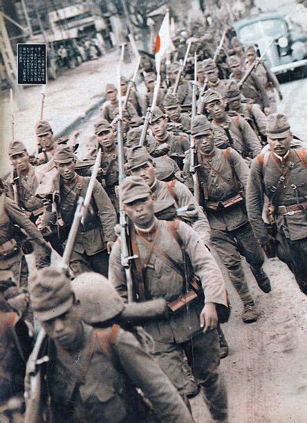 Japanese Soldiers March Into Manchuria 1934 Pin By Paolo Marzioli