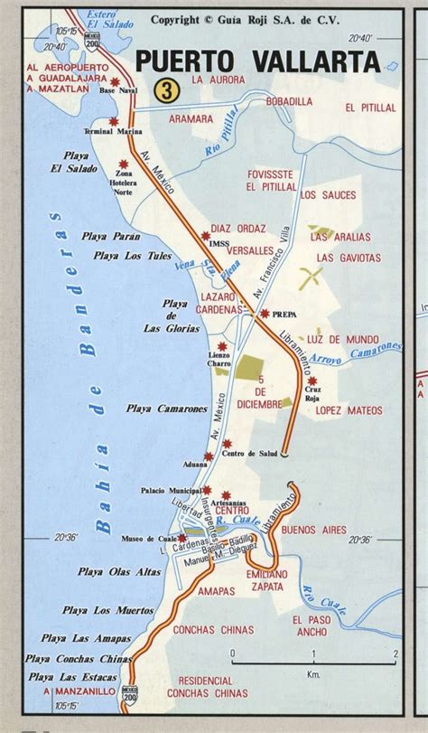 Nuevo Vallarta Hotel Zone Map