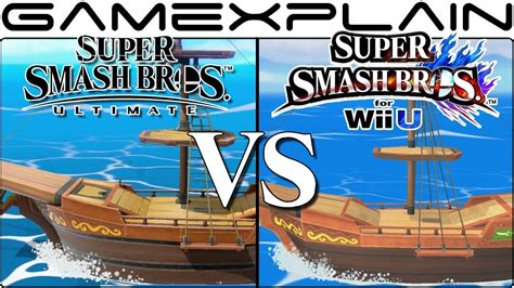 Super Smash Bros Ultimate Graphics Comparison Switch Vs Wii U All