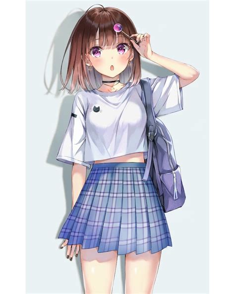 Anime Skirt Anime Dress Drawing Easy The Hemlines Of These Staples Of