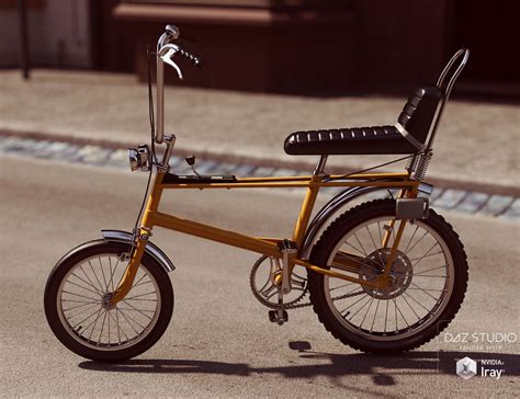 Vintage 70s Pedal Bike Daz 3d